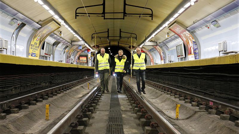 La línea 1 de metro de Madrid cerrará 25 estaciones por obras durante cuatro meses