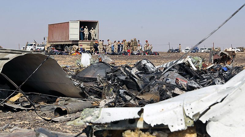 Egipto reconoce que el avión ruso fue derribado por terroristas