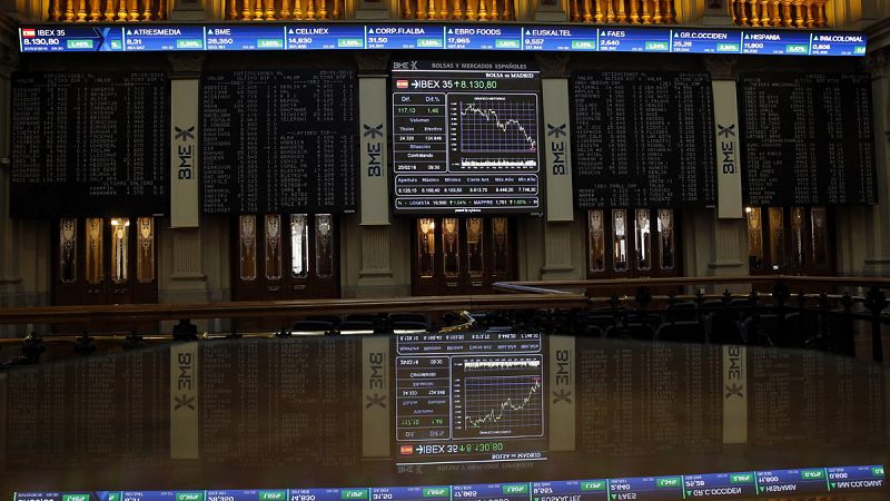 El IBEX 35 sube un 2,52% y recupera los 8.200 puntos