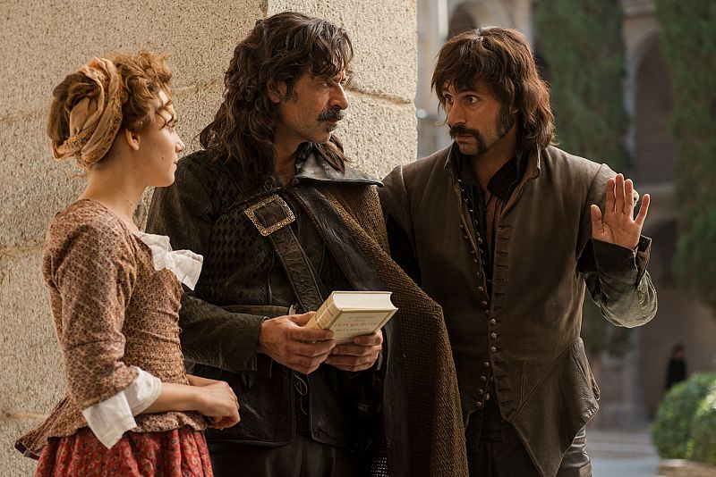 La patrulla del Ministerio del Tiempo debe lograr que Cervantes lleve El Quijote a imprenta