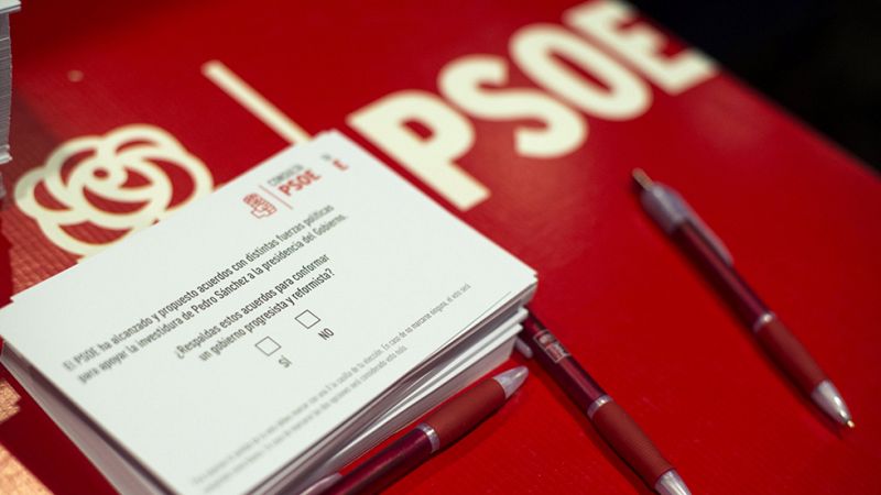 Los militantes del PSOE dan su amplio apoyo al acuerdo de Ciudadanos