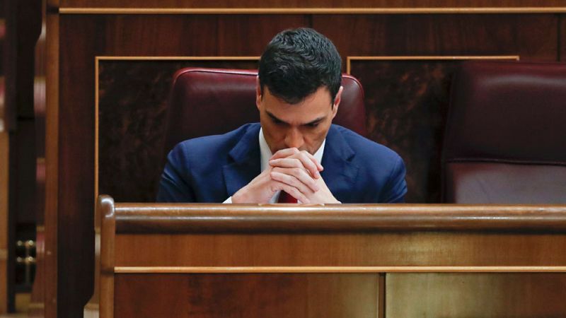 PP y Podemos tumban la investidura de Pedro Sánchez, que solo recibe el apoyo de PSOE y Ciudadanos