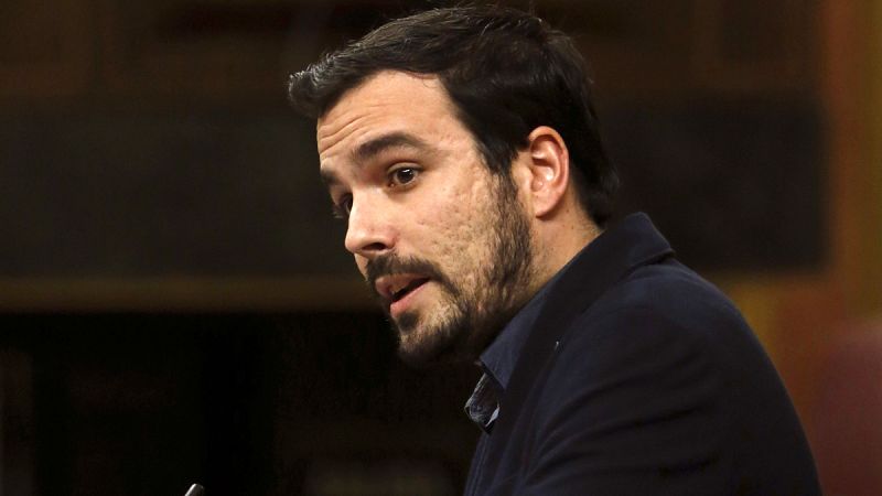 Alberto Garzón: "Por el camino del liberalismo de Ciudadanos y del PP no nos va a encontrar"