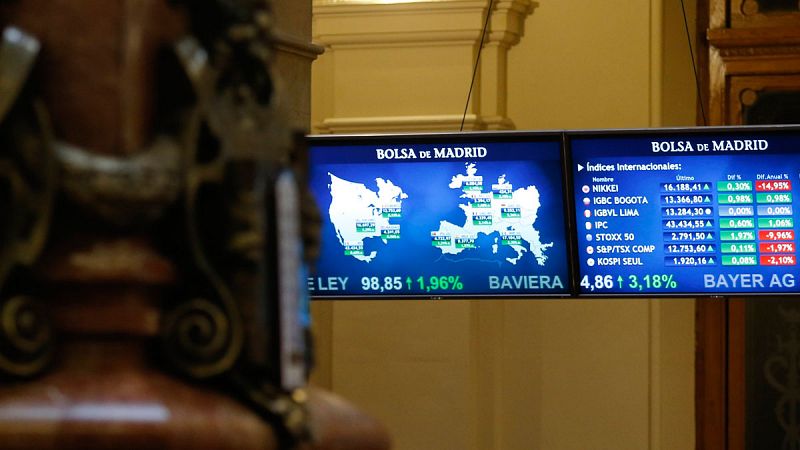 La Bolsa española sube el 1,78% y se aproxima a 8.800 puntos