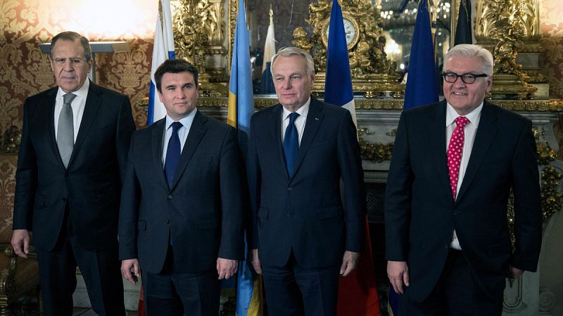El cuarteto de Normandía acuerda elecciones locales en Ucrania este semestre