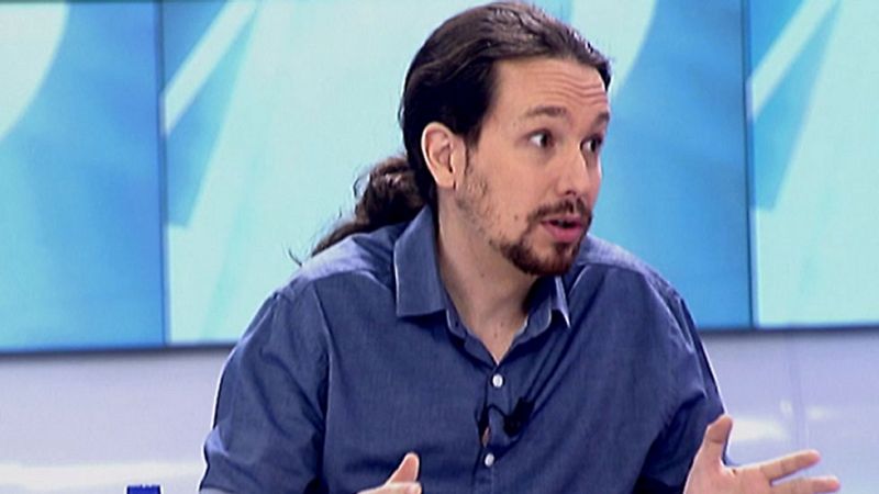 Iglesias rechaza sentarse a negociar con C's y ve "ridículo" que Sánchez lleve a Rivera "pegado todo el tiempo"