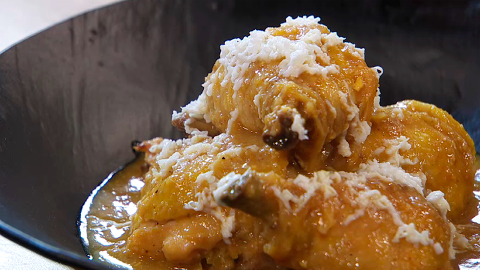 Receta de pollo en pepitoria