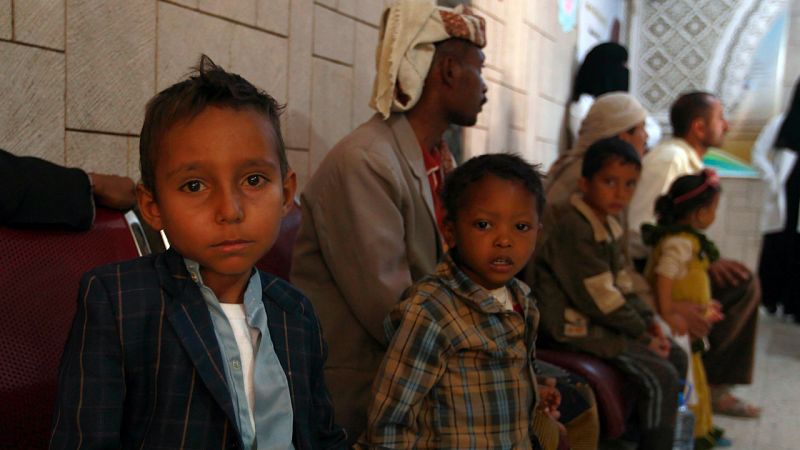 Casi dos millones y medio de desplazados en Yemen tras un año de conflicto