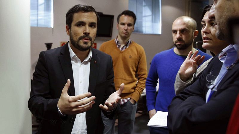 Garzón pide al PSOE que pacte con las fuerzas de izquierda y trabaje la abstención de Ciudadanos