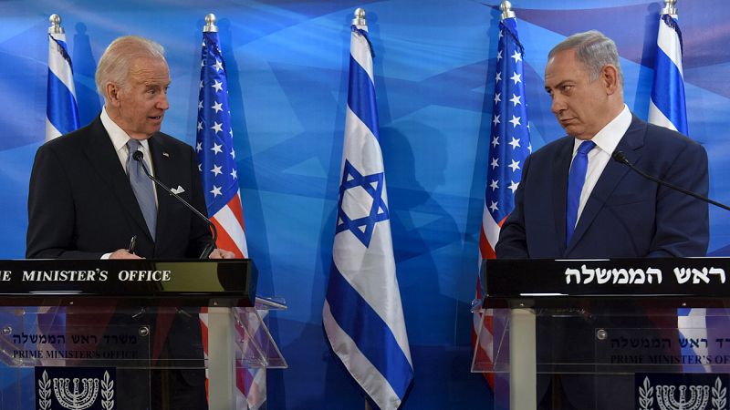 Biden condena en Israel los ataques palestinos pero avisa de que no se pueden frenar "solo con la fuerza"