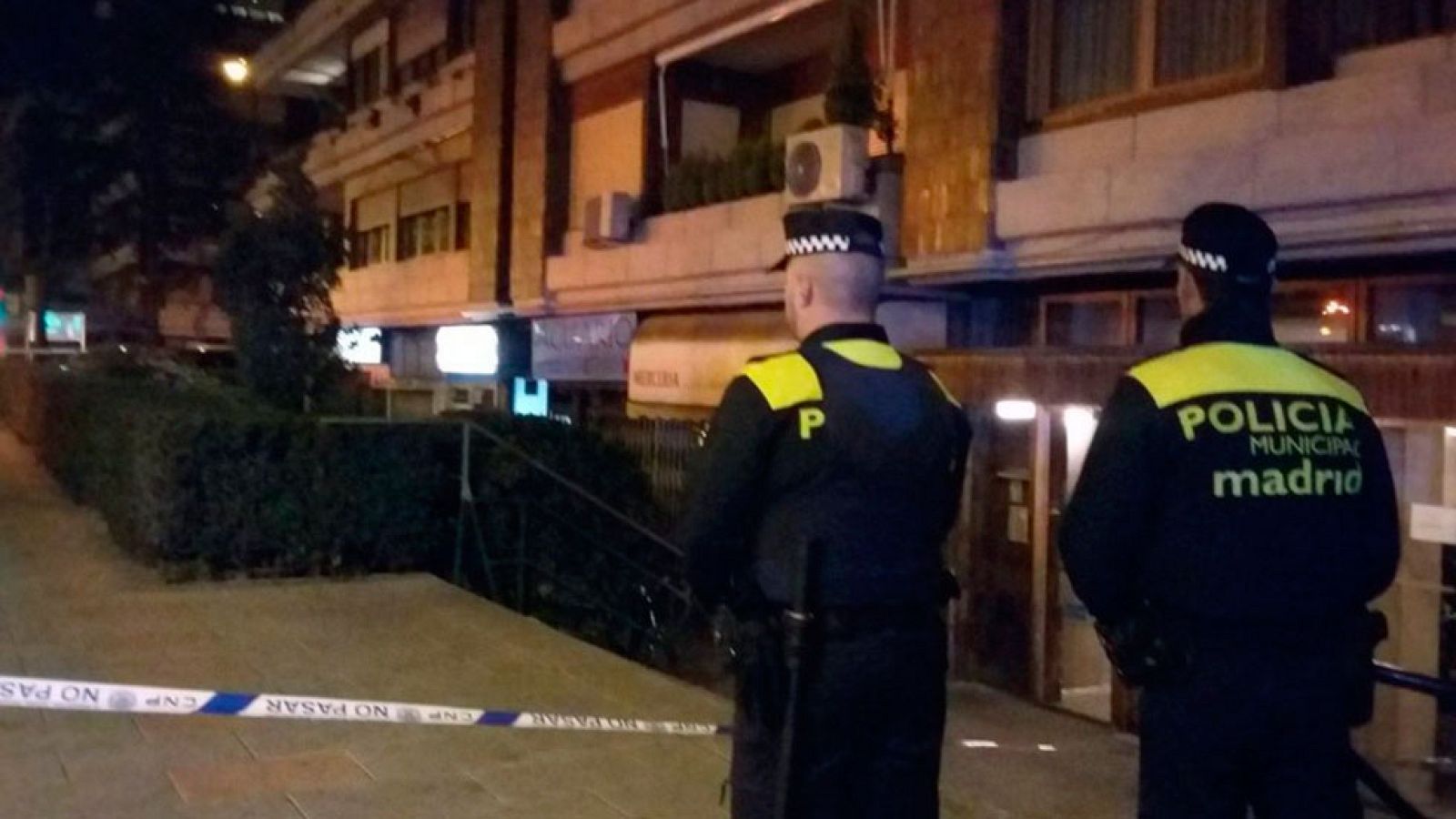 Tiroteo mortal en Madrid