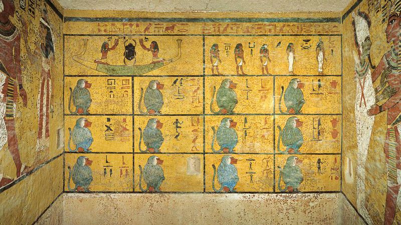 Egipto confirma "en un 90%" la existencia de dos cámaras ocultas en la tumba de Tutankamón