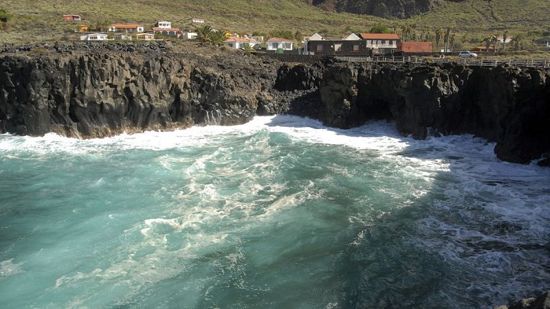 La vida ha colonizado ya toda la lava emitida por el volcán de El Hierro