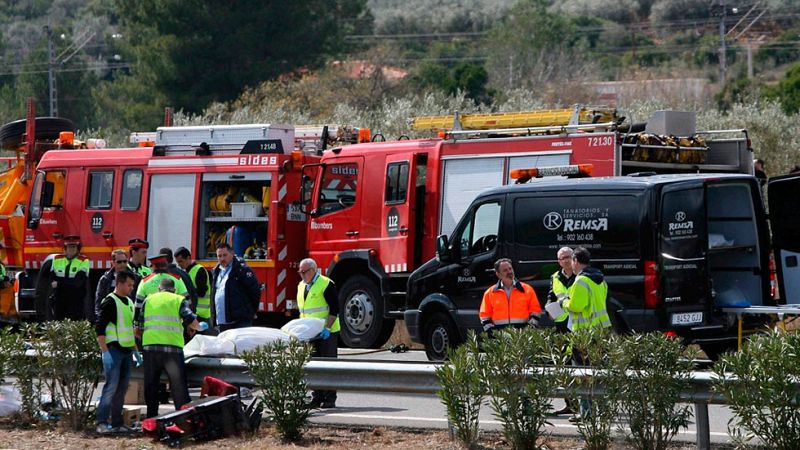 Siete italianas y jóvenes de otros cinco países, entre las víctimas mortales del autocar accidentado en Tarragona