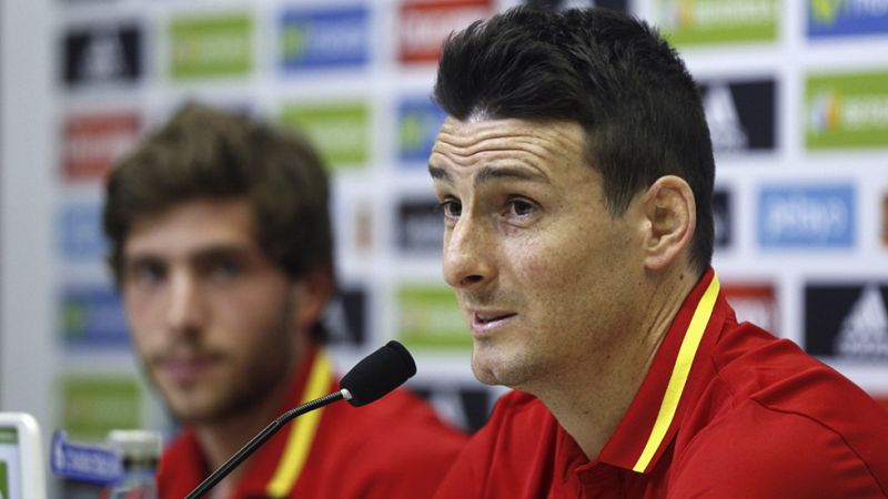 Aduriz: "Me he sentido querido y arropado; estar en la Eurocopa depende del seleccionador"