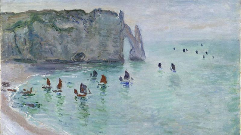 Normandía, estudio al aire libre de los impresionistas