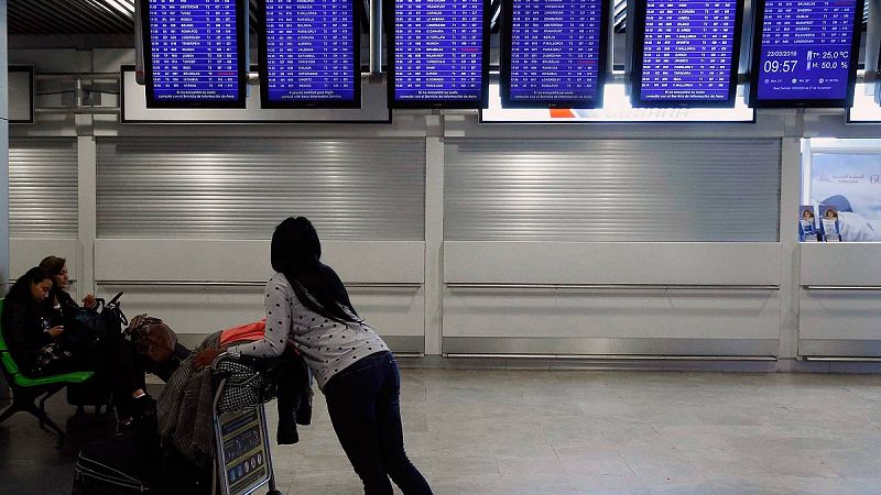 El aeropuerto de Bruselas permanecerá cerrado al menos hasta el martes