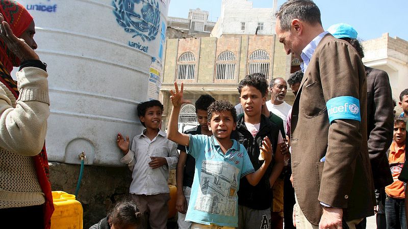 Al menos seis niños yemeníes mueren o resultan heridos cada día, alerta Unicef