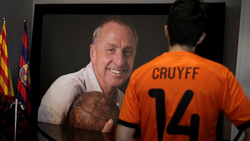 Johan Cruyff, todo un clásico del Clásico