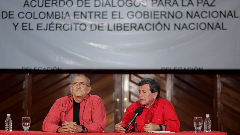 La guerrilla del ELN cuestiona la exigencia de Santos de liberar a los secuestrados para negociar