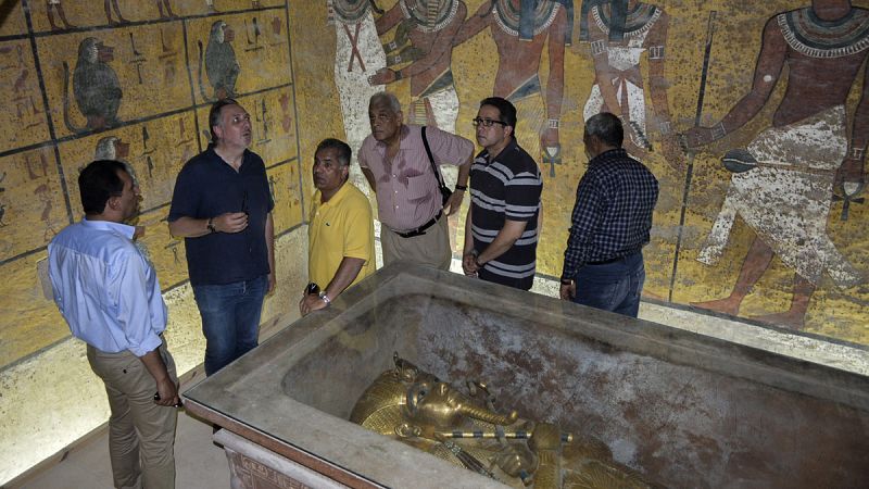 La tumba de Tutankamón se somete a un nuevo análisis