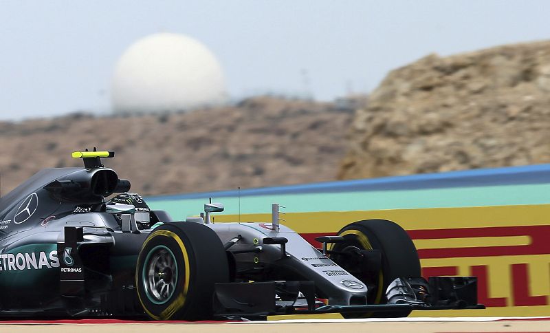 Rosberg, el más rápido en los entrenamientos libres de Baréin