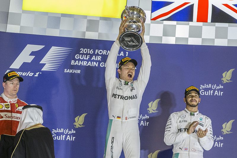 Rosberg, más líder del Mundial tras ganar también en Baréin