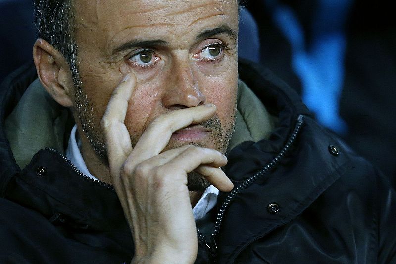 Luis Enrique: "He visto las tarjetas de Torres clarísimas, como todos los culés"