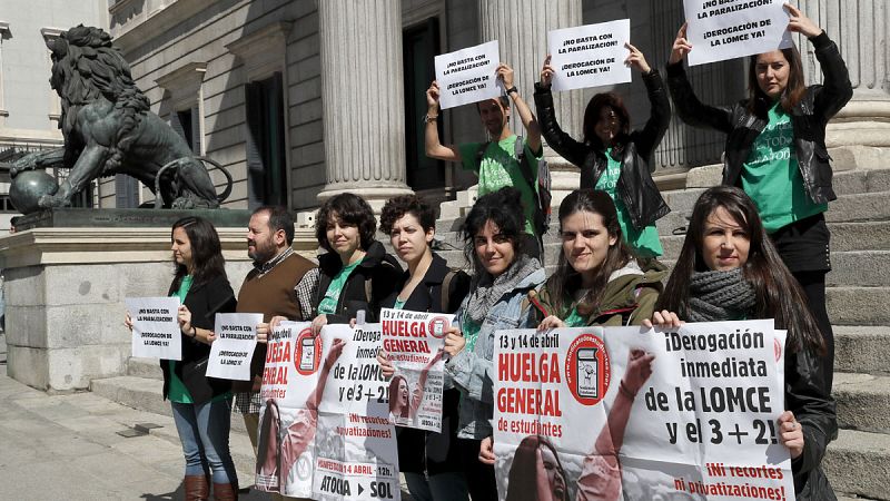 El Congreso aprueba tramitar la paralización de la LOMCE con el voto en contra del PP y la abstención de C's