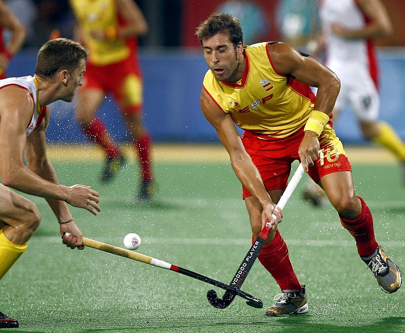 España se impone con superioridad en su debut ante Bélgica en hockey