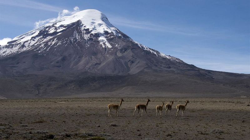 El volcán Chimborazo supera en 2.000 metros al Everest desde el centro de la Tierra