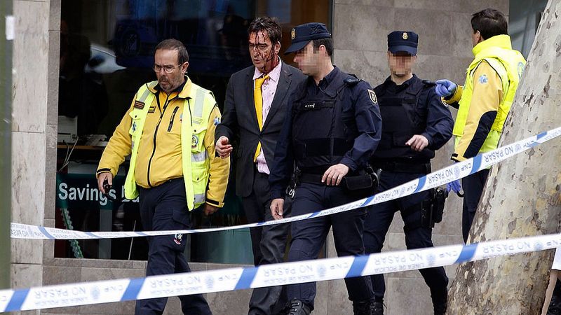 Un herido leve al sorprender a dos ladrones en un piso de Retiro, Madrid