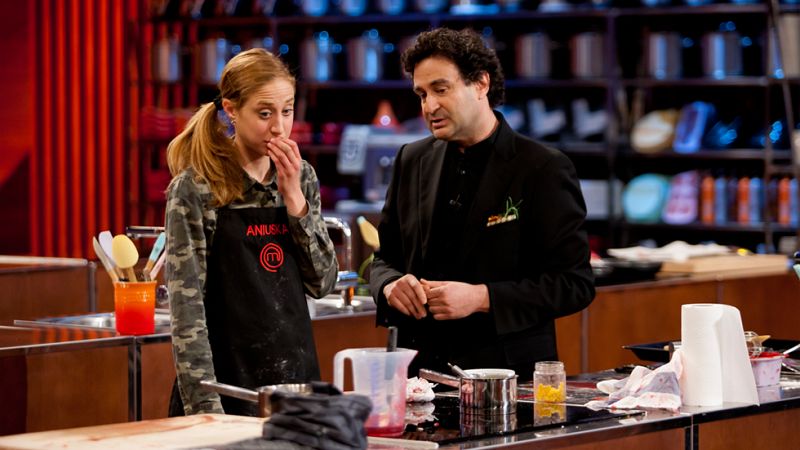 Noche "sangrienta" en MasterChef con la expulsin de Aniuska