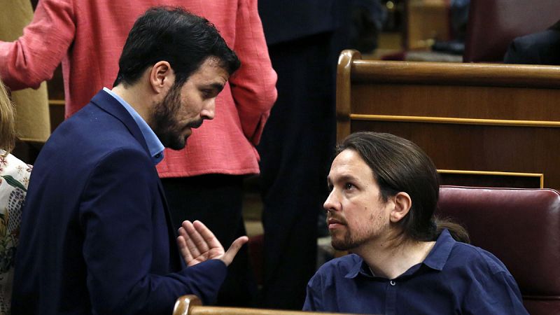 Pablo Iglesias se muestra dispuesto a confluir con IU y cree que Sánchez está "encerrado en una jaula" por C's