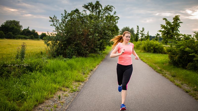 Correr aumenta la densidad de los huesos