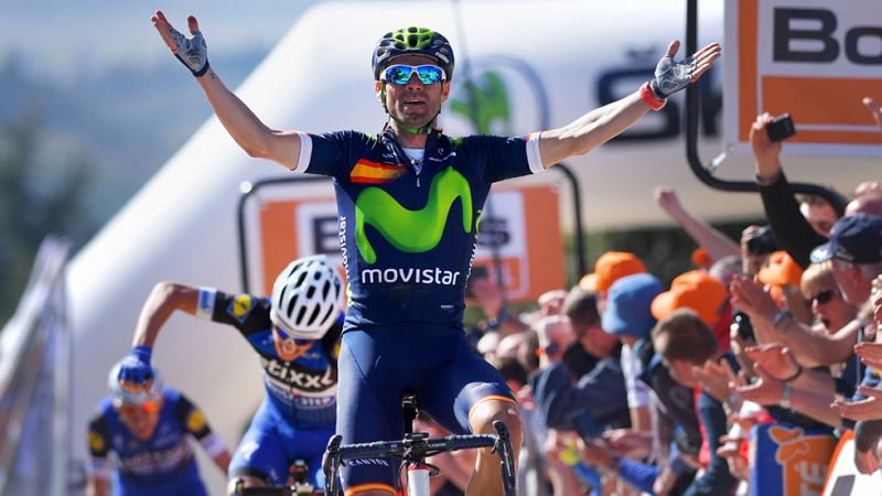 Alejandro Valverde hace historia al ganar su cuarta Flecha Valona