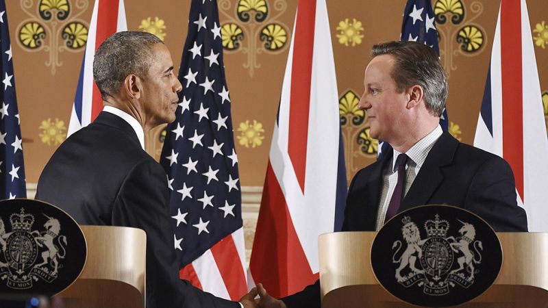 Obama pide a los británicos que voten 'no' a salir de la UE o se pongan "a la cola" en acuerdos comerciales