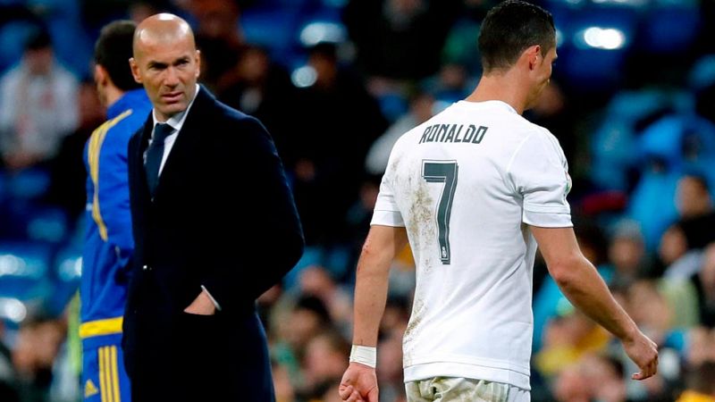 Zidane confirma la baja de Cristiano en Vallecas