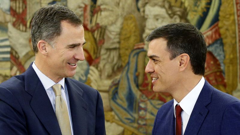 Sánchez traslada al rey que no tiene apoyos suficientes y culpa a PP y a Podemos de las nuevas elecciones