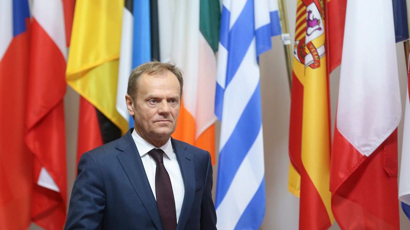 Tusk pide un Eurogrupo sobre Grecia en "días" para evitar "una situación de renovada incertidumbre" sobre el país