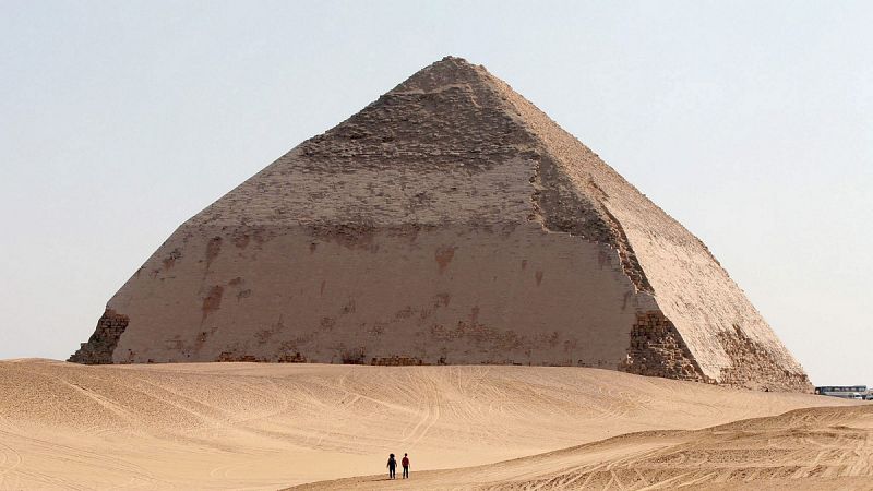 Análisis realizados con la técnica de detección de muones muestran una de las cámaras de la Pirámide de Dahshur