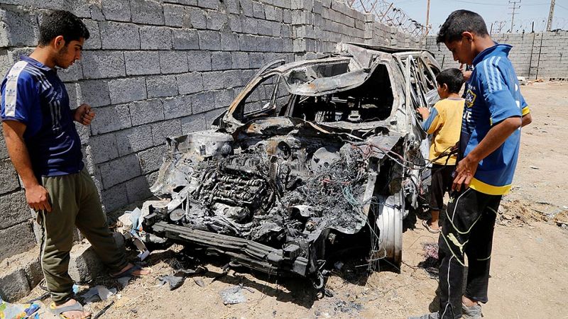 Más de 20 muertos en un atentado con coche bomba en la periferia de Bagdad