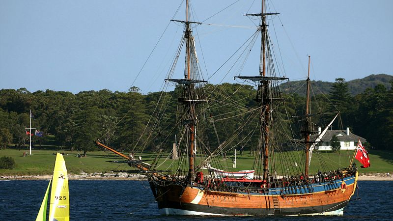 El Endeavour del capitán Cook podría descansar en el fondo de un puerto de Rhode Island