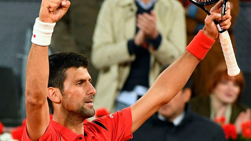 Djokovic marca la diferencia y jugar la final del Mutua Madrid Open