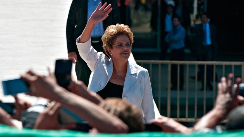 Dilma Rousseff, destituida temporalmente como presidenta de Brasil