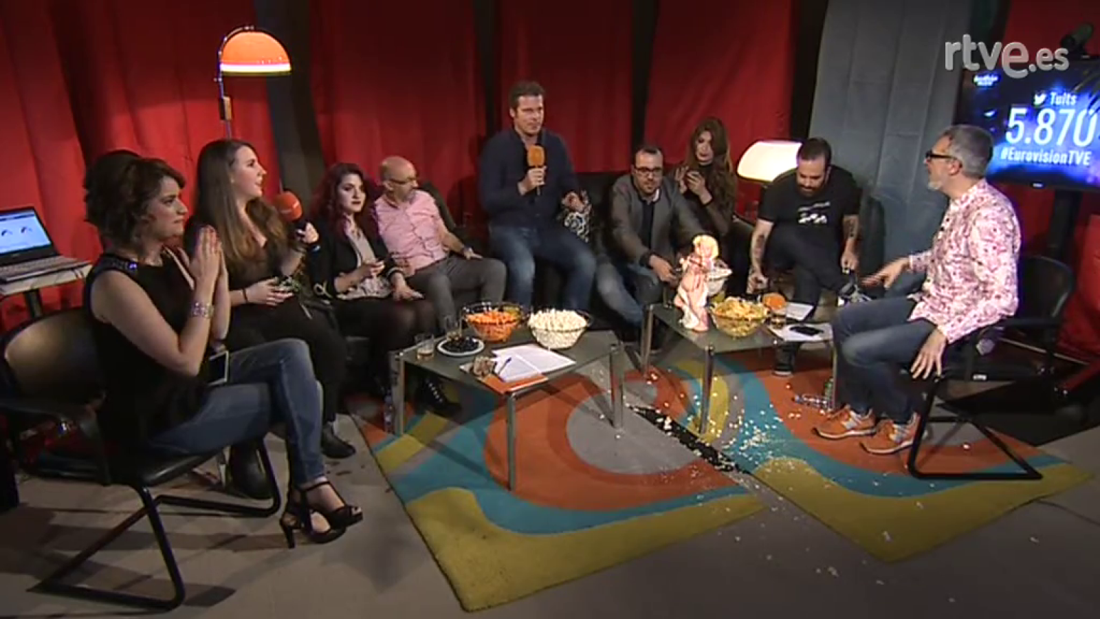 Las actuaciones de Eurovisión, comentadas en la retransmisión canalla de RTVE.es