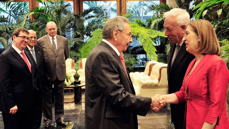 Margallo, tras reunirse con Raúl Castro: "Estamos en el punto más álgido en las relaciones con Cuba"