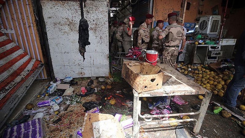 Una nueva cadena de atentados del Estado Islámico desangra Bagdad