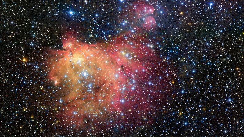 Captan una impactante "ornamentación estelar" en la Gran Nube de Magallanes