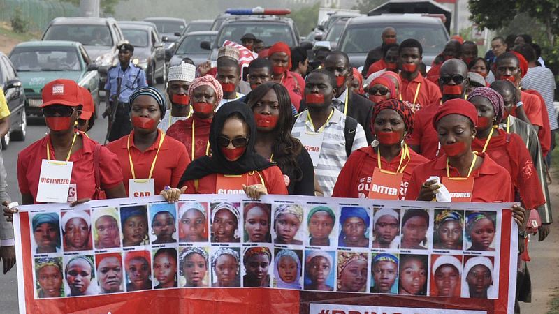 Encuentran en el norte de Nigeria a una de las niñas secuestradas en Chibok por Boko Haram